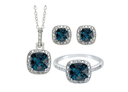 Rhodium Plated | Fashion Pendant Sets